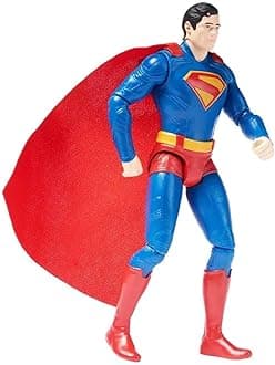 DC Comics, SUPERMAN 15-cm Action Figure, Authentic SUPERMAN Movie Styling, Super Heroes Kids’ Toys For Boys and Girls Aged 4 and Up