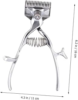 Ipetboom 3pcs Ultra-Silence Manual Pet Clippers for Dogs and Cats Pet Hair Trimmer Tool Dog Hair Trimmer