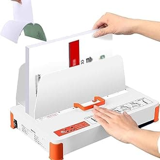 Document contract binding machine Automatic perfect binding machine Maximum binding thickness 50mm 3-level temperature adjustment Capacity 500 sheets Suitable for bidding documents, reports