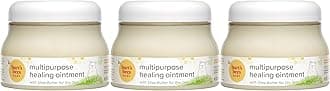 Burt's Bees Baby 100% Natural Origin Multipurpose Healing Ointment, Face & Body Baby Ointment – 7.5 Ounce Tub - Pack of 3