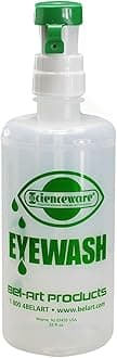 sp scienceware Bel-Art F24851-0000 Emergency Eye Wash Safety Stations Bottle Refill, 500ml