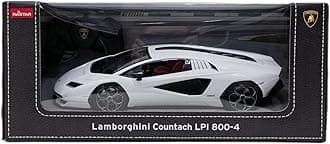 RASTAR 92000 1/16 Lamborghini RC Car - Officially Licensed Lamborghini Remote Control Car for Play and Display - Ideal Gift - White